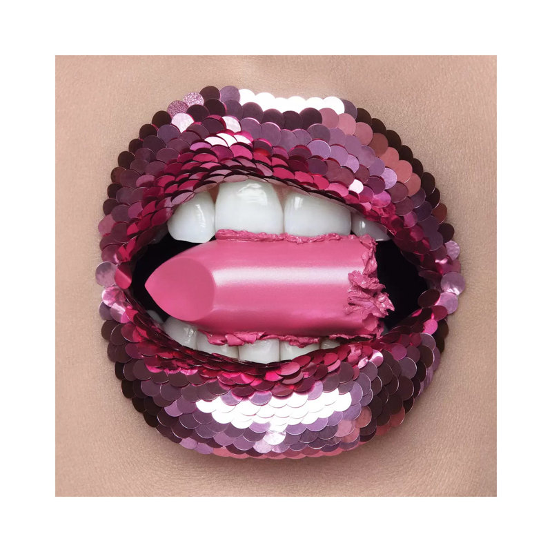 «Empty Calories» par Vlada Haggerty - impression d'art graphique, Toile tendue, H 37 po x l 37 po x P 1,5 po