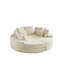 Canapé-lit modulaire surdimensionné en velours côtelé Boneless-2056096540
