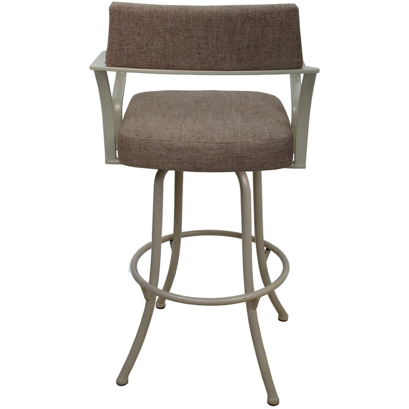 Très grand tabouret pivotant 34 po Danaisa, Beige