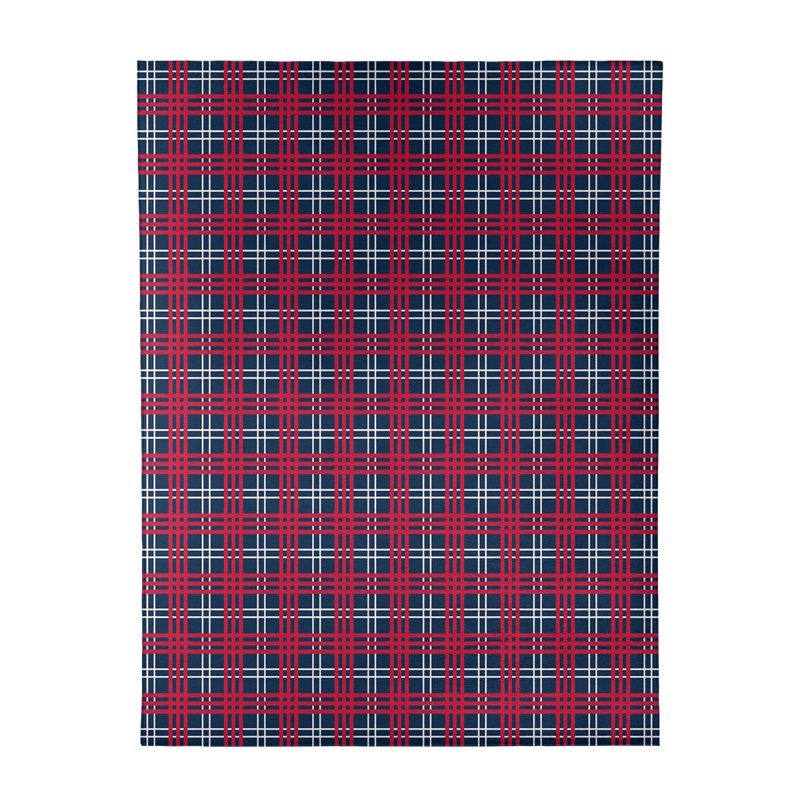 Plaid Indoor Rug, Rectangle 9' x 12'