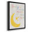 To the Moon and Back - Cadre photo, art textuel sur toile-1096690260-1096690263