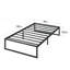 Desoto Tool-Free Quick Lock Metal Bed Frame-2113112358