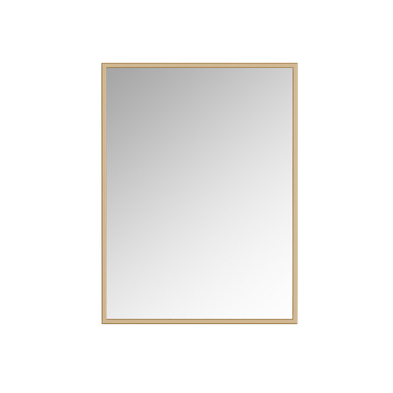 Miroir de salle de bain / Miroir de coiffeuse, 32 po x 24 po, Doré