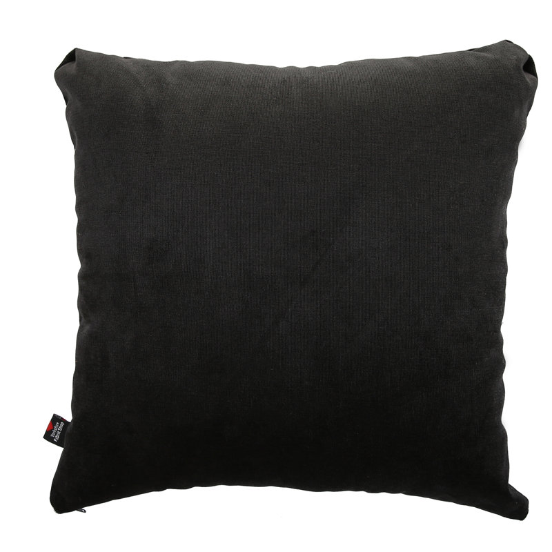 Mirador Square Throw Cushion, Medium, Black