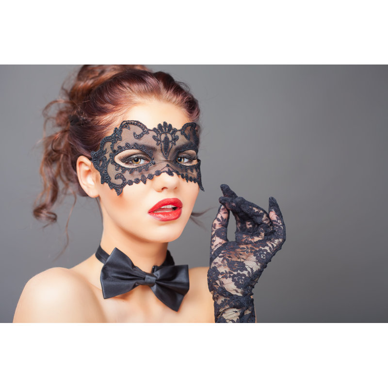Sexy Woman - Wrapped Canvas Print, 81cm H x 122cm W x 3.8cm D