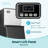 Simzlife 400 LBS Daily Production Cube Clear Ice Freestanding/Built-in Ice Maker