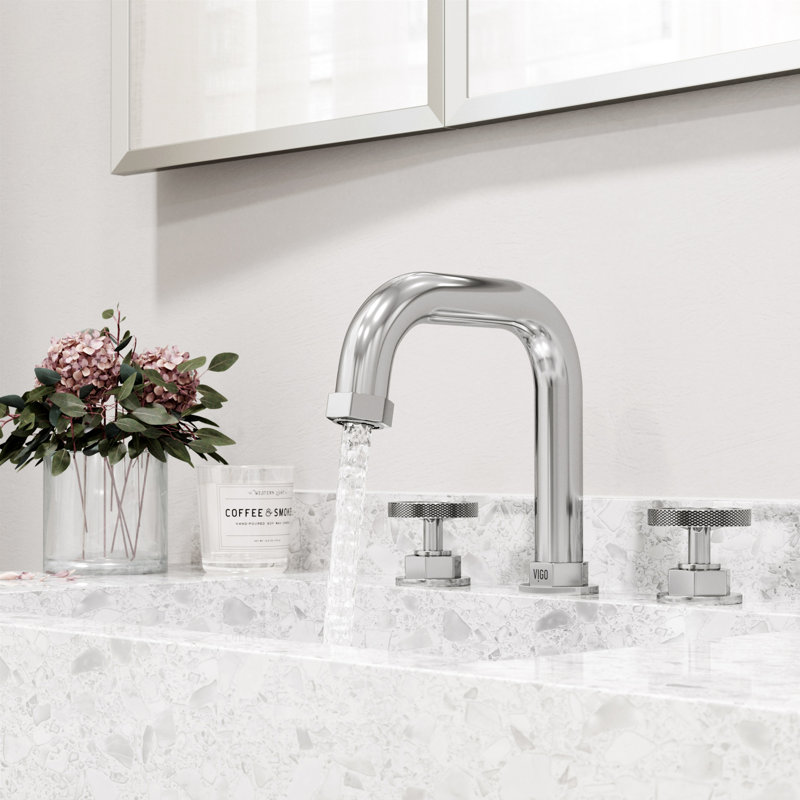 Robinet pour salle de bain à 3 trous Hart, Chrome