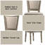 Ensemble de 2 chaises d'appoint Gabri