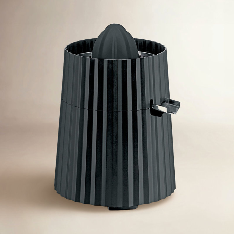 Alessi Plissé Electric Citrus Juicer, Black