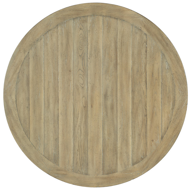 Surfrider Rattan Round Dining Table, Natural, 48" W x 48" L