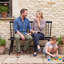 Banc en bois massif Modern Farmhouse Hadiya-99057899