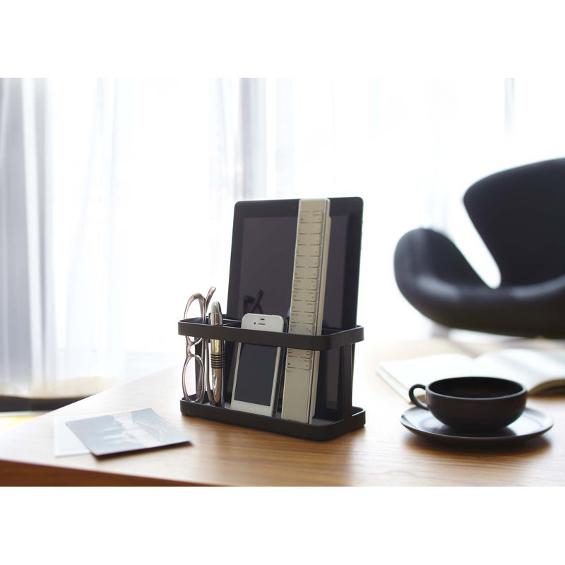 Tower Tablet Remote Control Rack, Black