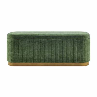 Lavli Fabric Storage Bench
