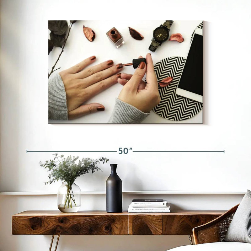 Manicure, 26" H x 39" W