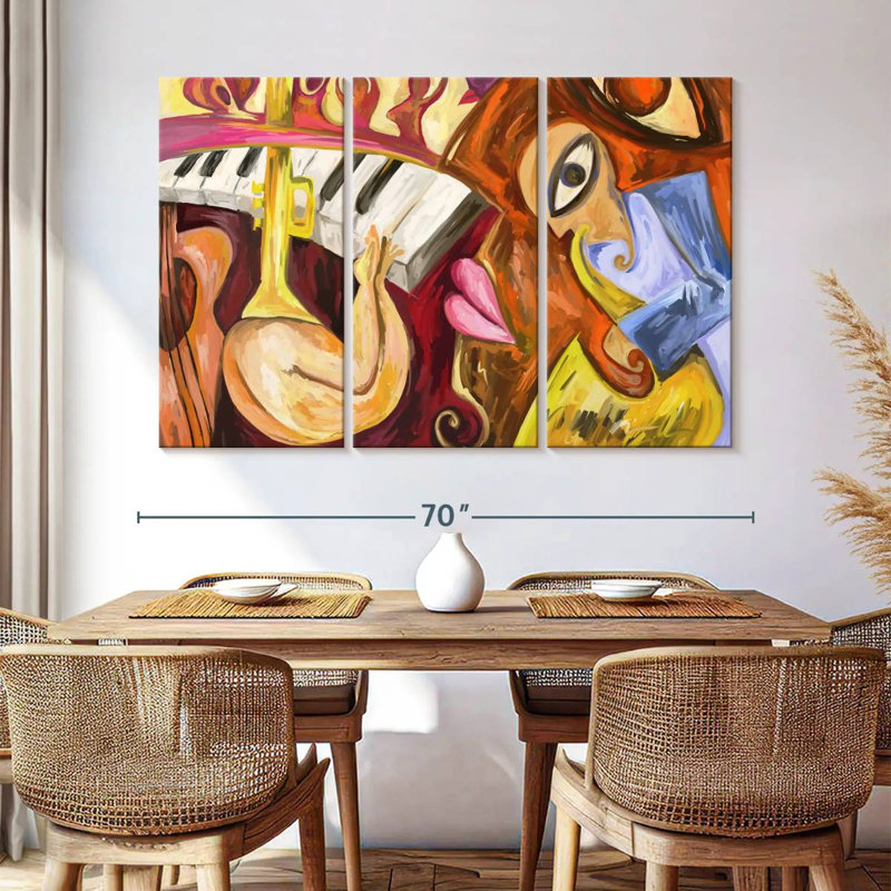 Abarca Funk, 24" H x 38" W