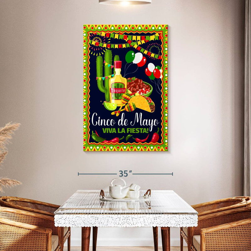 Cinco De Mayo Holiday, H 48 po x l 32 po