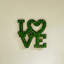 Décoration murale lettre «LOVE»