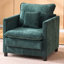 Chaise simple de salon simple avec dossier moelleux, coussin moelleux et dossier de soutien, 3 coussins confortables pour un usage quotidien, fauteuil confortable à assise stable, rembourrage épais, utilisation des accoudoirs
