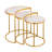 Zilas Marble Tray Top Nesting Tables