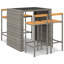 Overbrook 4 - Person Patio Dining Set with Rectangular Table-540128797