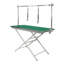 Table de toilettage pour chien ApexDesk ProPaw Series 46 po x 24 po, structure en acier robuste pliable, hauteur réglable (28,75 po / 33,82 po), bras de toilettage réglable en hauteur, plateau imperméable antidérapant, capacité de 260 lb