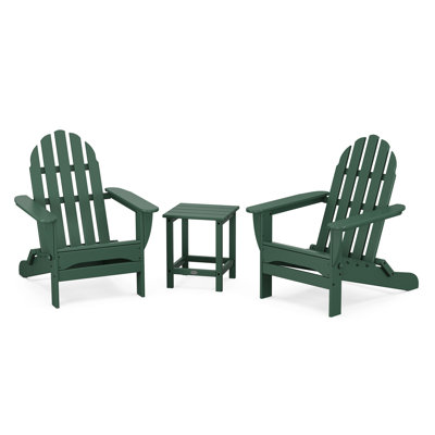 POLYWOOD® Classic Adirondack 2-Person Patio Seating Group