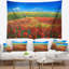 Tapisserie paysage en polyester avec accessoires suspendus inclus-28490066