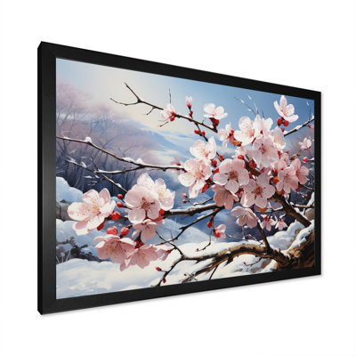 Winter Blossoms II, reproduction d'art sur toile