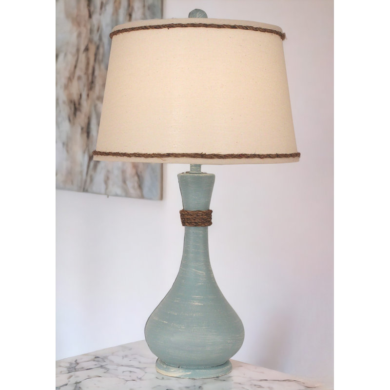 Lampe de table avec corde 28 po genie Jahn
