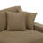 Milbrey Upholstered Camel Corduroy Armchair with Pillow Back and Solid Wood Legs-271202498-289040734