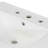 Fabeha 24.2 " W Freestanding Standard Free Standing 1 Single Vanity Bathroom Vanity With Ceramic Top-1746015995