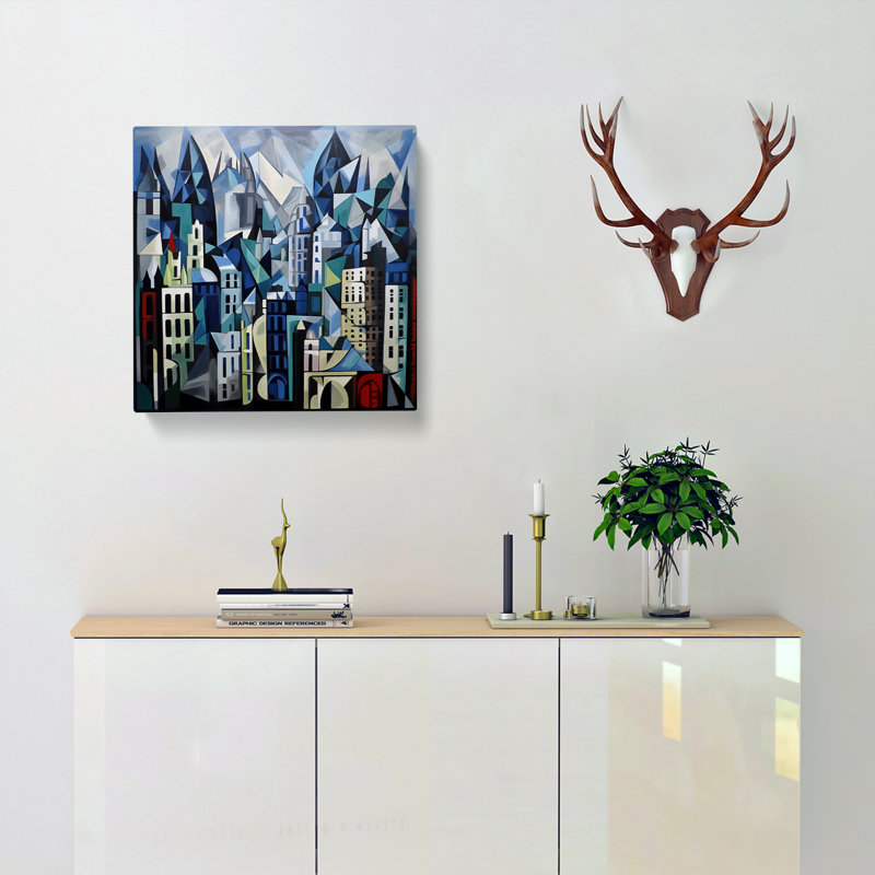 No Frame - Wrapped Canvas - Framed Print, 35cm H x 35cm W x 3cm D