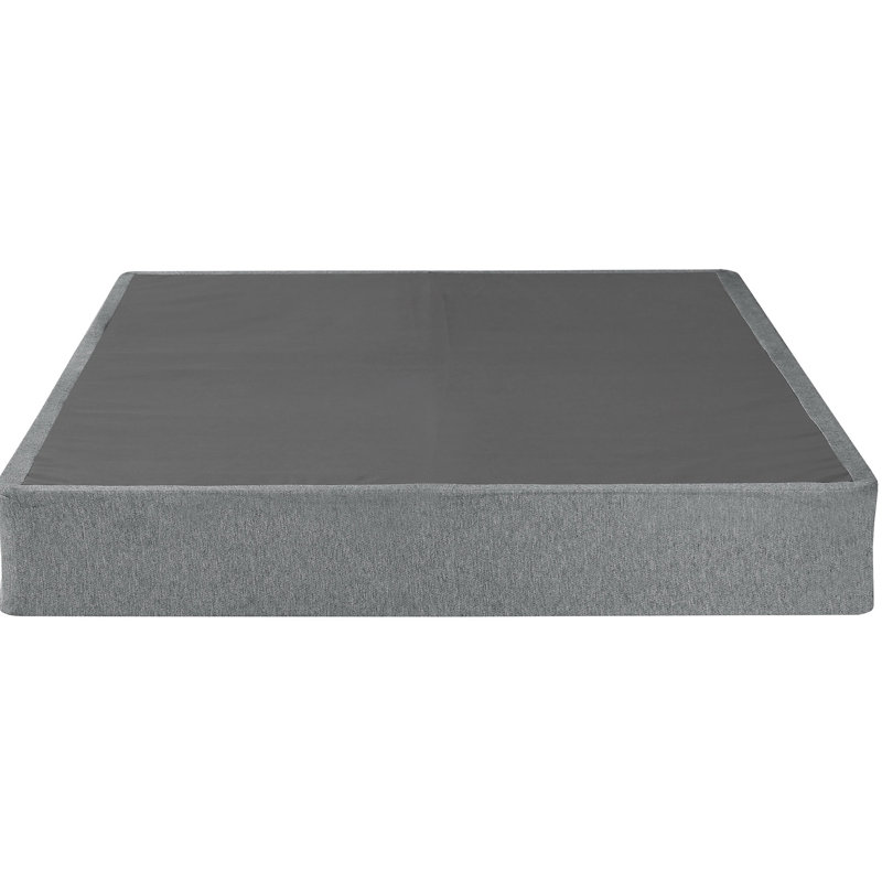 Sommier pliable en métal, 9 po Sommier tapissier gris