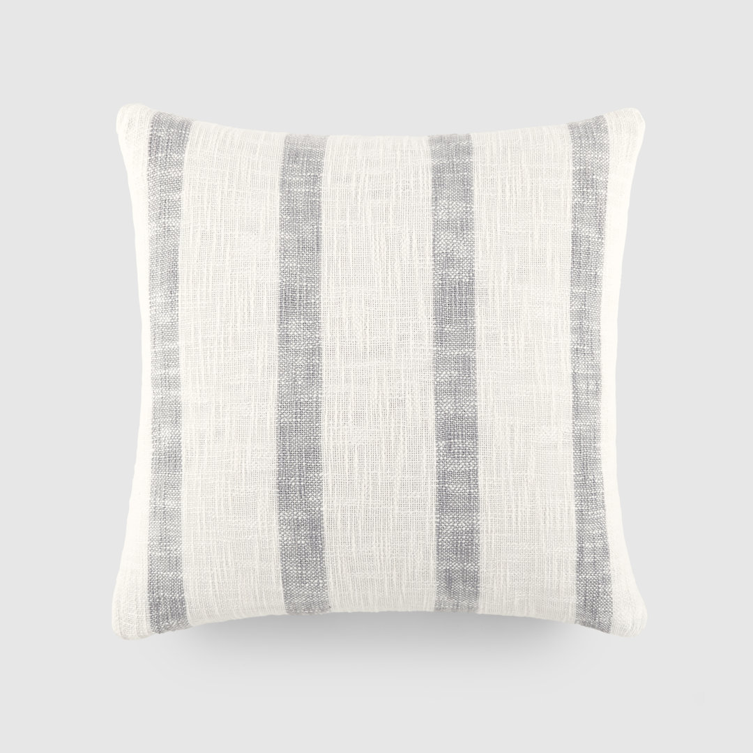 Striped Cotton Throw Pillow Becky Cameron