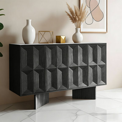 Simple and spacious sideboard cabinet