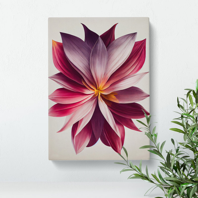 XC1022-173X A Terrific Flower - Wrapped Canvas Print