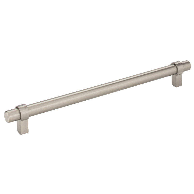 Key Grande Bar Pull, Satin Nickel, 7 9/16"