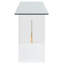 Console dorée en acrylique Corbyn