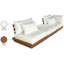 Canapé modulaire d'extérieur rembourré Ivry-373232895
