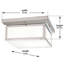 Plafonnier encastré 13 po 2 lumières Lézard-1476850580