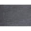Table de chevet sans assemblage requise avec housse en velours gris et poignée de tiroir de rangement rembourrée