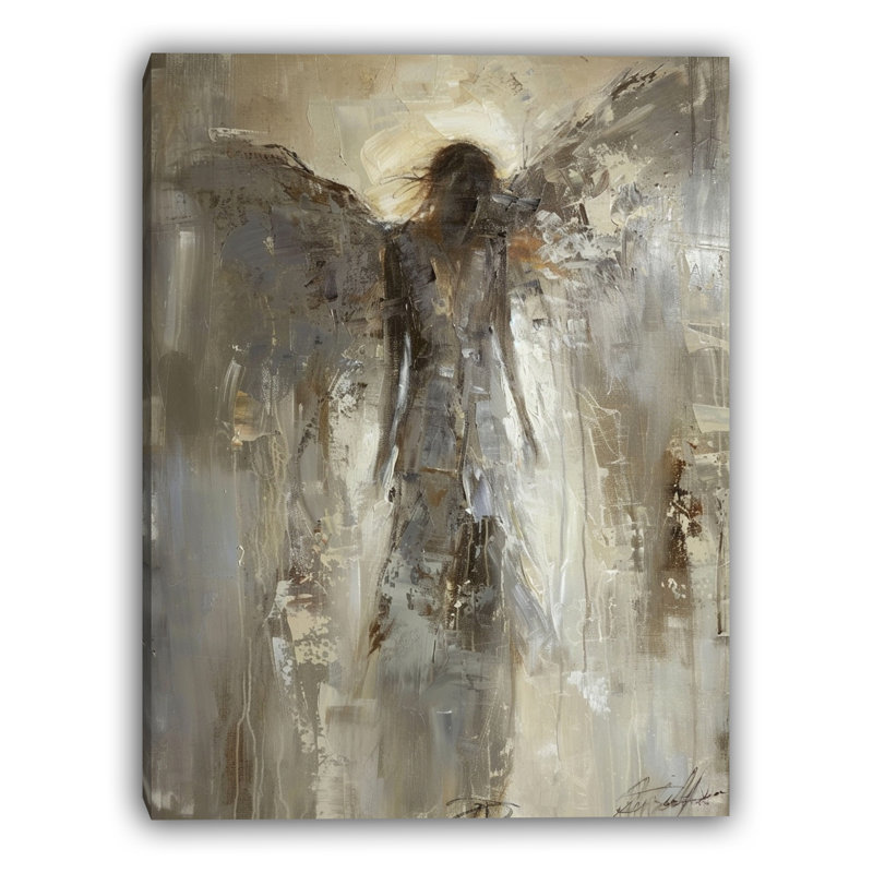 Art mural sur toile tendue Peaceful Halo, L 36 po x H 48 po x P 1,5 po