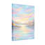 Abstrait, ciel pastel, montagne, lac, reflet, coucher de soleil-1903285855