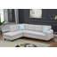 Accent Pillow - Canapé modulaire équipé en gris clair 2 pièces-125982931