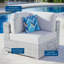 Chaise de coin d'extérieur Convene-328933233