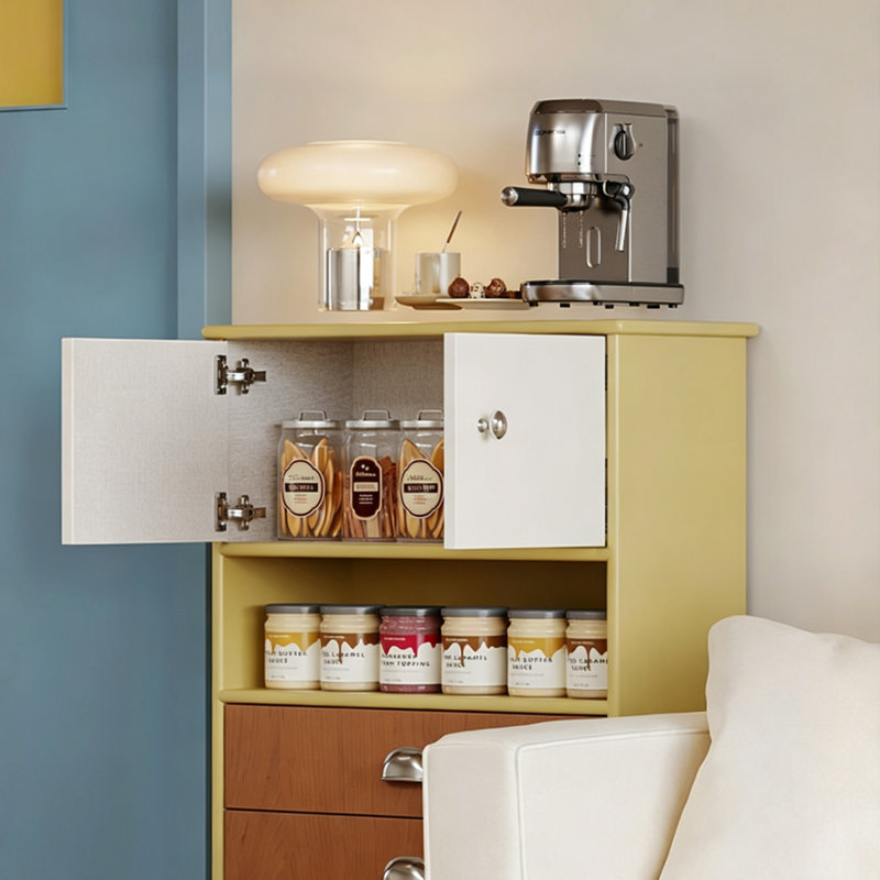 Armoire d'appoint de style rétro moderne