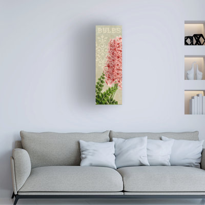 Art mural sur toile tendue - "Bestin Show - Panneau vertical" par Gail Fraser pour décoration de salon, de chambre à coucher ou de bureau - 6 x 19