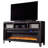 Carleigh Unfinished TV Stand for TVs up to 60" with Fireplace Included