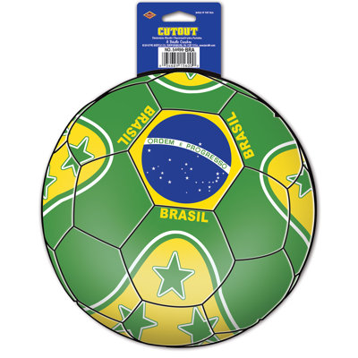 Cutout - Brasil - 10" - Pack of 12