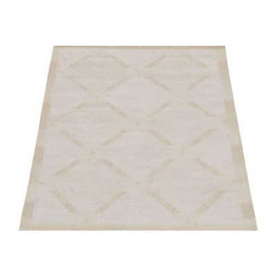 Scandinavian Wool Geometric Area Rug